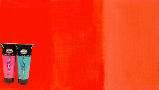 Εικόνα της Cadmium Orange (Pure)100 ML./ Acryl. Charvin