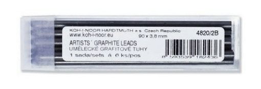 Εικόνα της Kohinoor Graphite leads 3,8-90 4820 2B