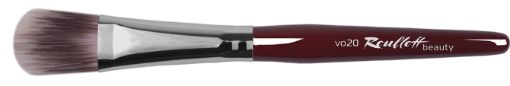 Εικόνα της Soft Synthetics-Oval; White ferrule Short varnished handle  No 20