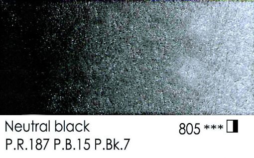 Εικόνα της Μαύρο Ουδέτερο (ακουαρέλα 5,6 ml)